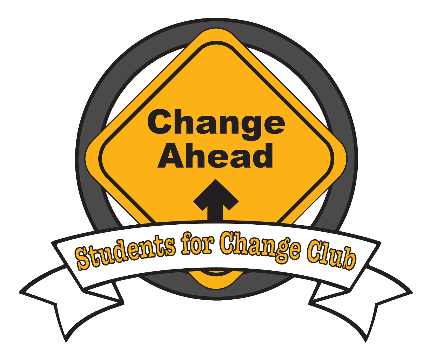 Change Ahead  - Students for change club logo