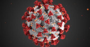 Stock image of Covid-19 virus